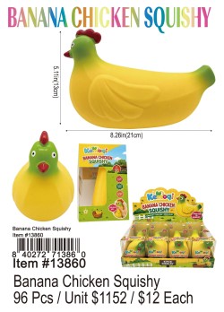Banana Chicken Squishy